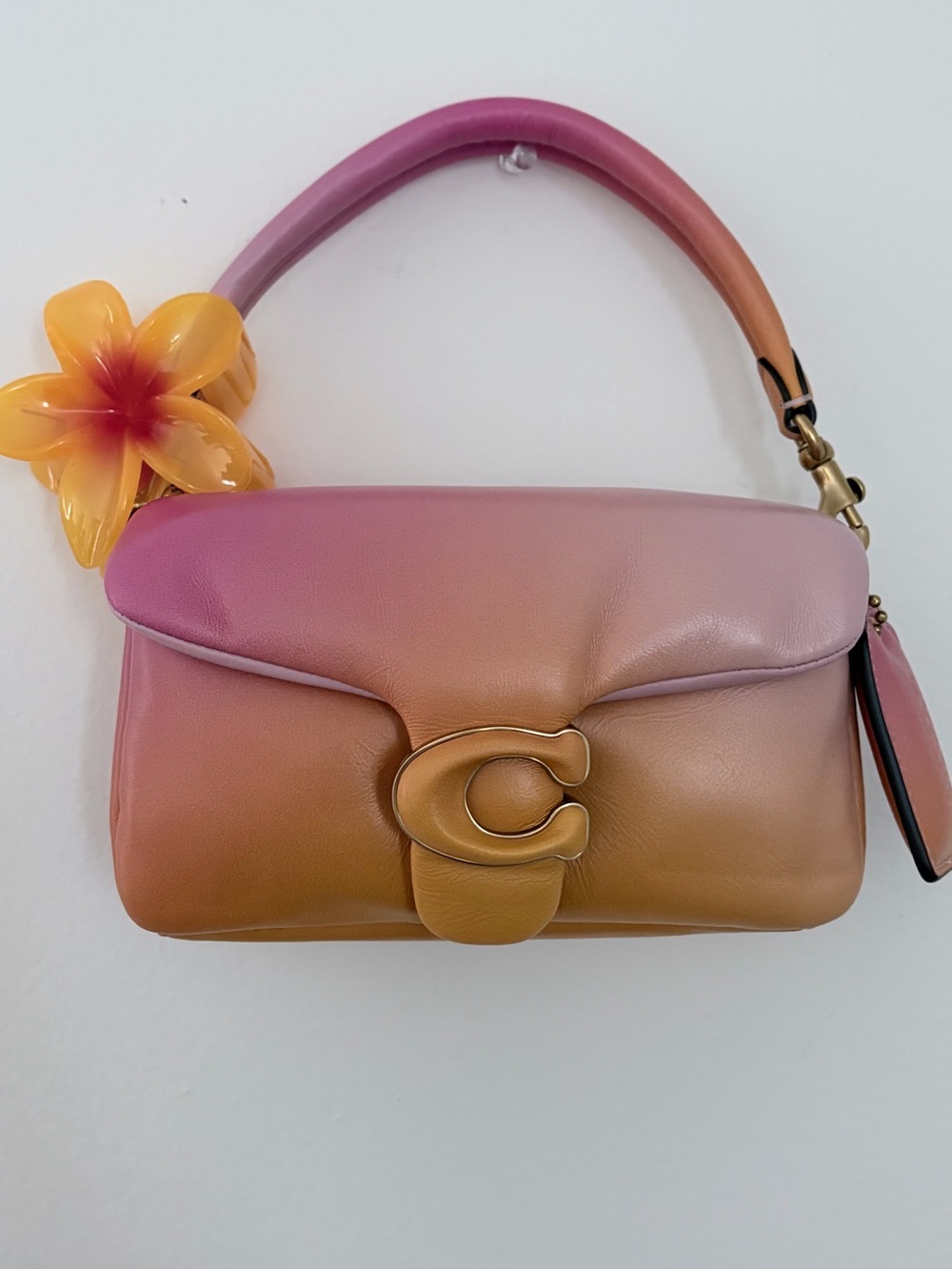 Coach Pillow Tabby 18 Ombre Napa Leather Bag CA084